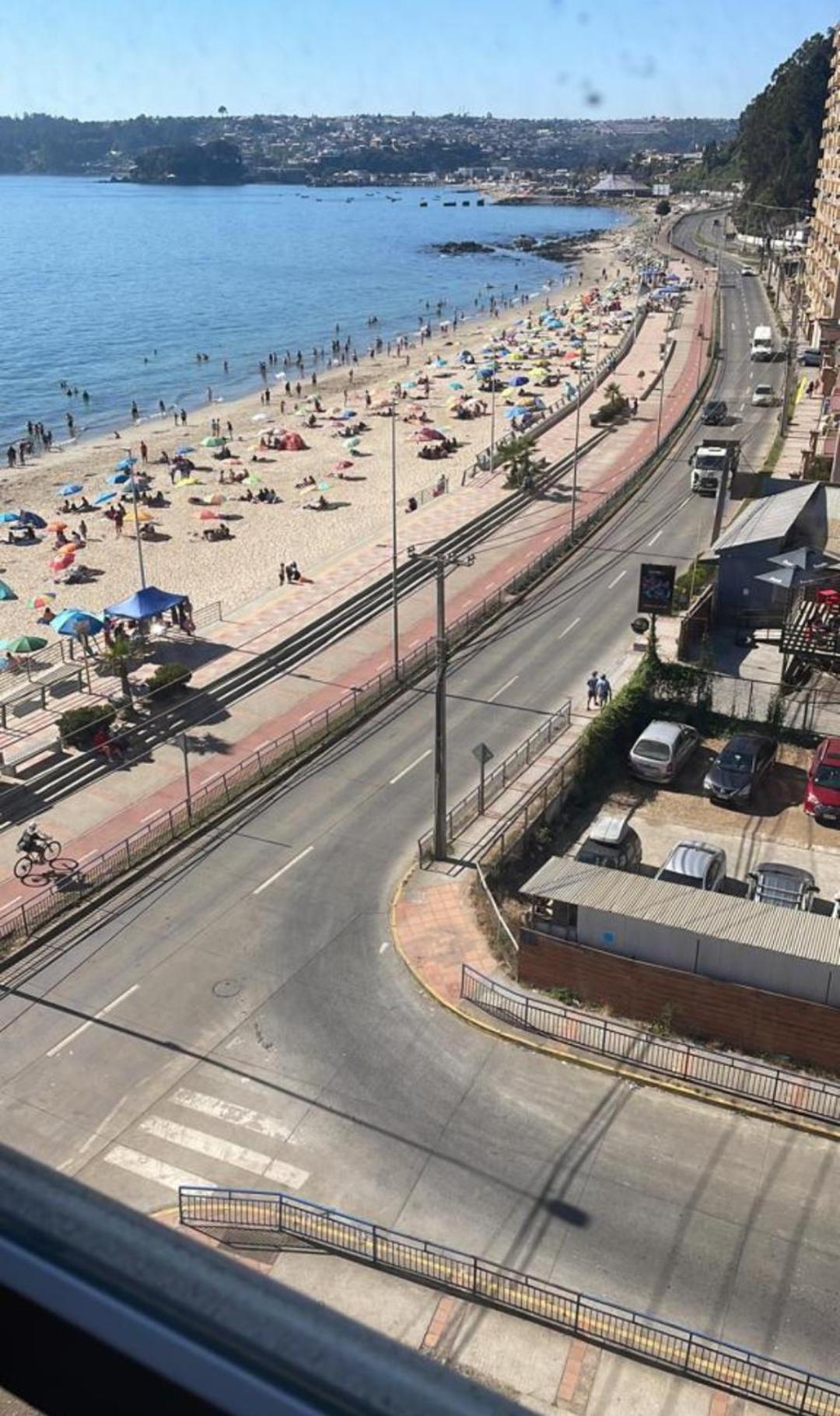 Apartamento Depto Con Vista Lateral Mar Bellavista